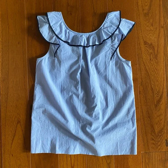 J.Crew - Ruffle Top - Size 0 - Picture 5 of 8